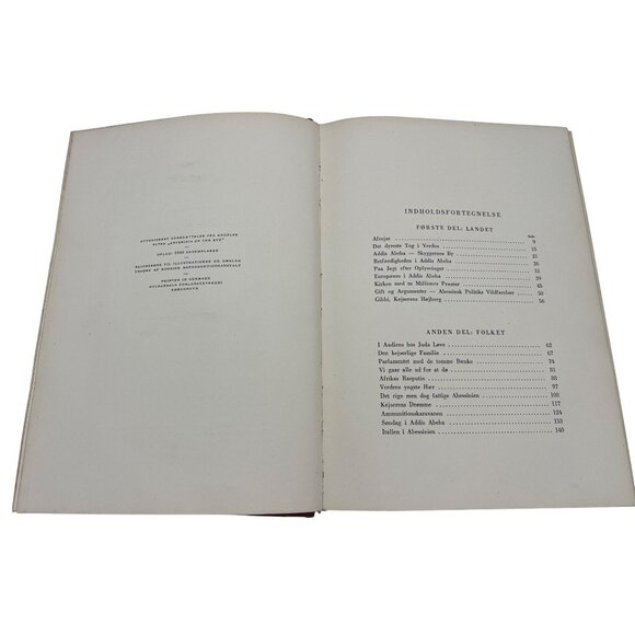Abessinien: Under Hærenes Opmarch – Ladislas Farago, Danish Edition (1935) - Picture 4 of 8